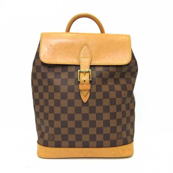 Louis Vuitton Bag Arlequin Ebene Brown Rucksack Backpack - Picture 1 of 4